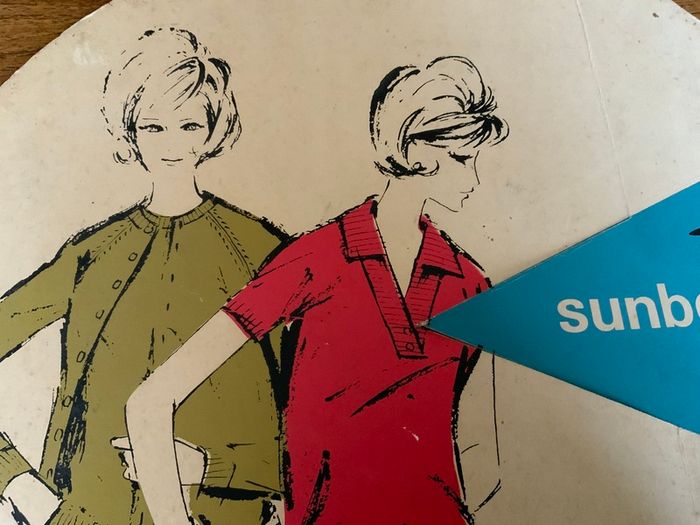 Vintage Advertising Sign for Sunbeam Wool
