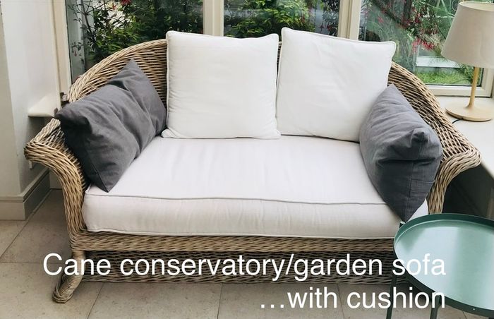 Oriental Cane Sofa