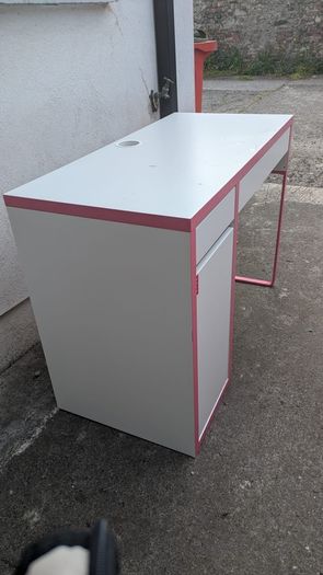 Kids Desk Pink - Ikea Micke