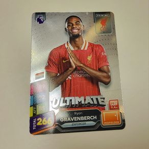 Ultimate / Ryan Gravenberch / Liverpool - Panini Epl 2024-2025 Adrenalyn Xl Plus