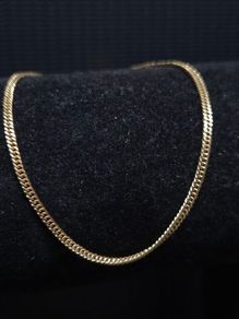 Vintage 18ct Gold Curb Bracelet 750 Hallmarked 18.5cm