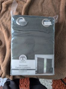 Velvet Green Matt Vermont Curtains