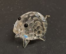 Authentic Swarovski Crystal Hedgehog Figurine