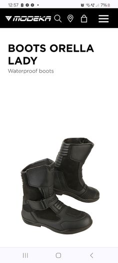 Modeka Womens Motorcycle Boots