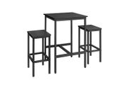 Bar Table with 2 Chairs for Kitchen