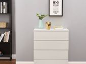 BRAND NEW 4 Drawers Chest Of Drawers for Livingroom White