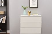 BRAND NEW 4 Drawers Chest Of Drawers for Livingroom White