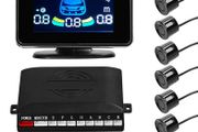 Car Parking Sensors Front &amp; Rear Reversing Sensors Support Sound Warning/Buzzer/Mute with 8 Parking Sensors Distance Detection LCD Distance Display