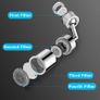 Rotation Faucet Sprayer Head Dual Effluent Washbasin Kitchen Robot Arm Extension Faucets Image 5