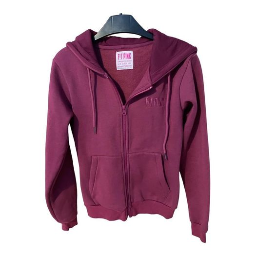 Pink fleece Hoodie | FitPink |Size UK8