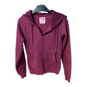 Pink fleece Hoodie | FitPink |Size UK8