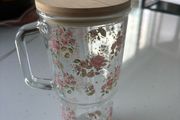 Stanley style drinking glass