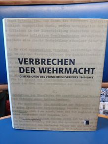 Verbrechen der Wehrmacht, German language book