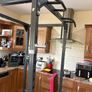 Beautiful Full Gym Weightlifting Set Up, Power Rack, Olympic Bumper Weights, Bench + Dumbbells +more Image 6