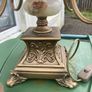 Four bulb vintage table lamp free postage Image 3