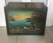 Wooden frame picture