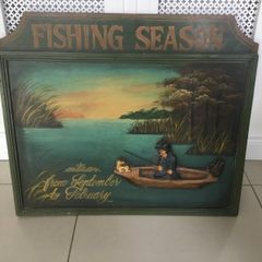 Wooden frame picture