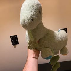 Green dinosaur soft toy teddy