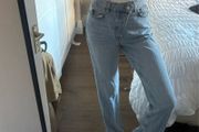 Primark jeans size 8 asymmetrical style