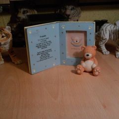 teddy bear photo frame