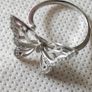 Butterfly sterling silver ring Image 2
