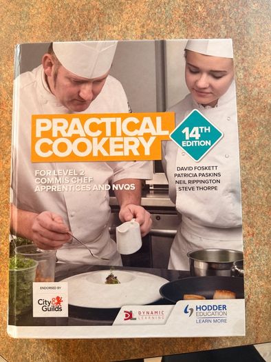Book for chef's.