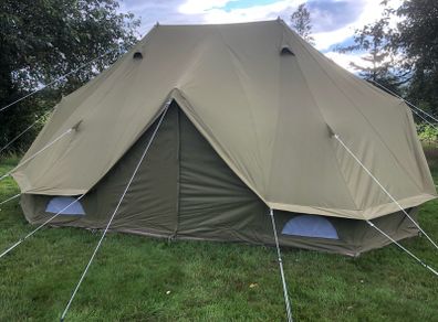 Full Canvas Emperor Bell Tent for up to 12 people New