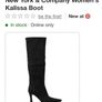 NYandcompany Kalissa Black and hounds tooth boots Size 7 BNIB Image 7