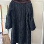 Black Persian Lamb (Karakul) Fur Coat with Mink Collarol Image 5