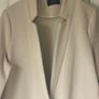 jacket beige longline marks & spencers size 8-10 Image 2