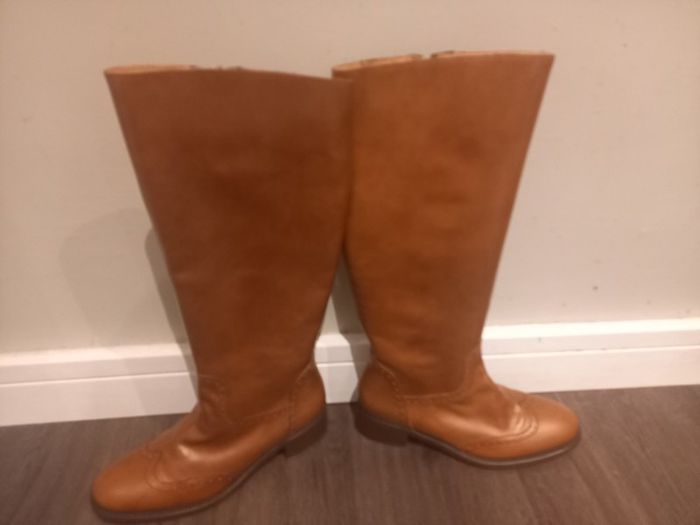 Brown Leather Italian Boots
