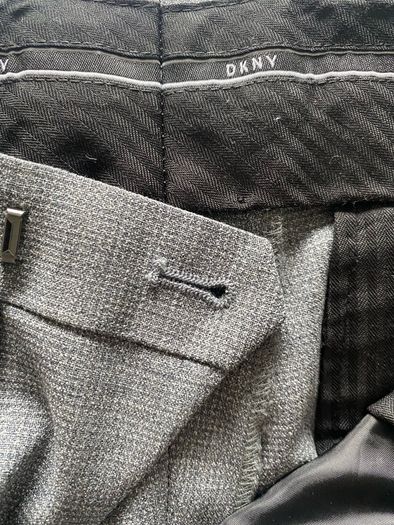 DKNY suit trousers grey 34R