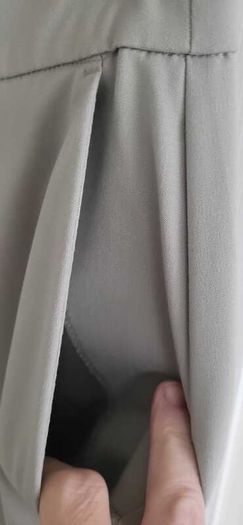 ZARA Pistachio Green Blazer + Ankle Length Wide Leg Pants Sz L - Fit 12-14UK - Bnwt Rrp 99