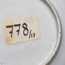 Small Chinese Porcelain Plate Hand Painted Bird, Flowers & Butterflies  14.5cm Image 6