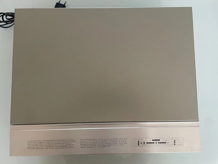 From 1981 KENWOOD GE-1000, equalizer, perfect working order.