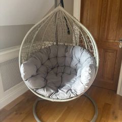 Grey Egg Chair