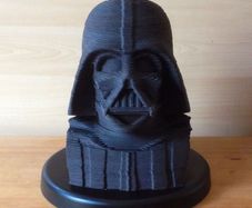 Star Wars Darth Vader 3D card sculpture