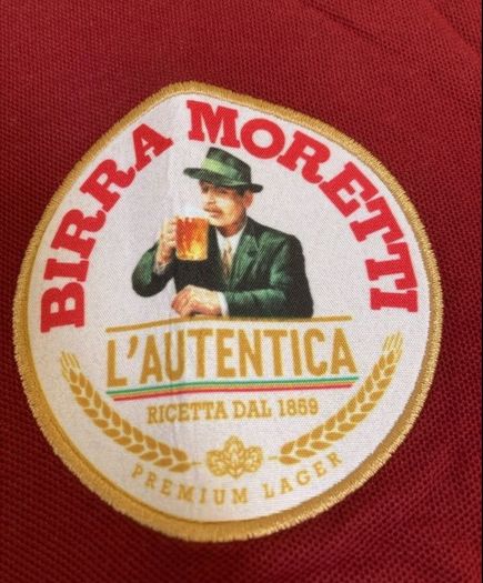 Moretti Beer T-shirt Size Large New
