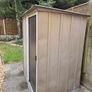 5ft x4ft Arrow Galvanized Steel Storage Shed - Easy Removal (Not Anchored) Image 5