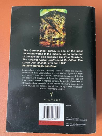 The Gormenghast Trilogy: Titus Groan, Gormenghast, Titus Alone (Mervyn Peake)