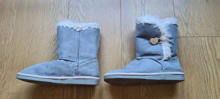 Winter suede boots
