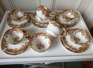 20 Piece  Arklow Bone China Tea Set " Elegance"