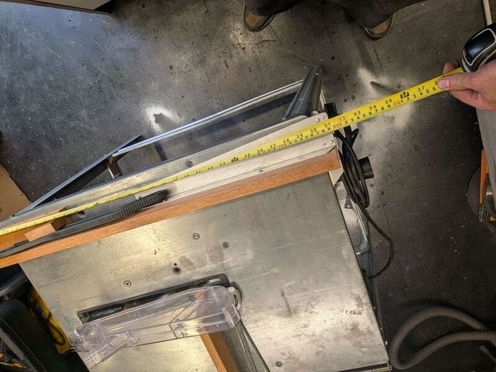 AEG table saw 220v
