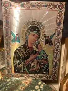 icon Virgin Mary free postage