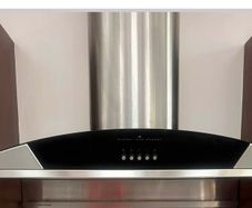 Extracter fan & splash back 900 mm very large
