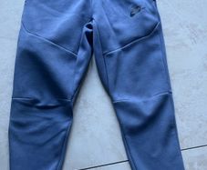 Nike Tech Blue / Grey Track suit Bottoms size S