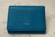 Furla Babylon S Compact Tri-fold Wallet | Ocean Blue