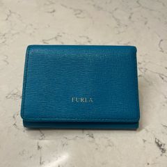 Furla Babylon S Compact Tri-fold Wallet | Ocean Blue