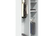 Wardrobe White 80x50x200 cm