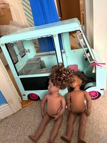 Our Generation Doll x2 and car